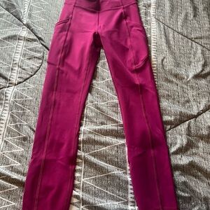 Lululemon leggings tight size 0, 25”